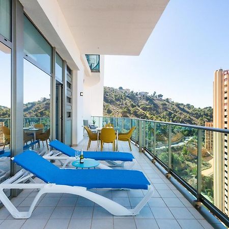 Apartamento Gran terraza privada con vistas espectaculares - Torre Lúgano Benidorm Exterior foto